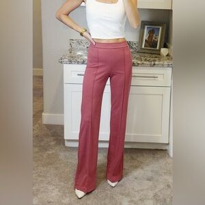 Fashion Nova Tall Victoria high waisted dress pants - mauve
